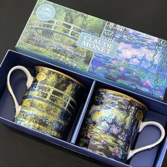 Monet Other - **SOLD** ✨Claude Monet Official Teacups Set 🇬🇧